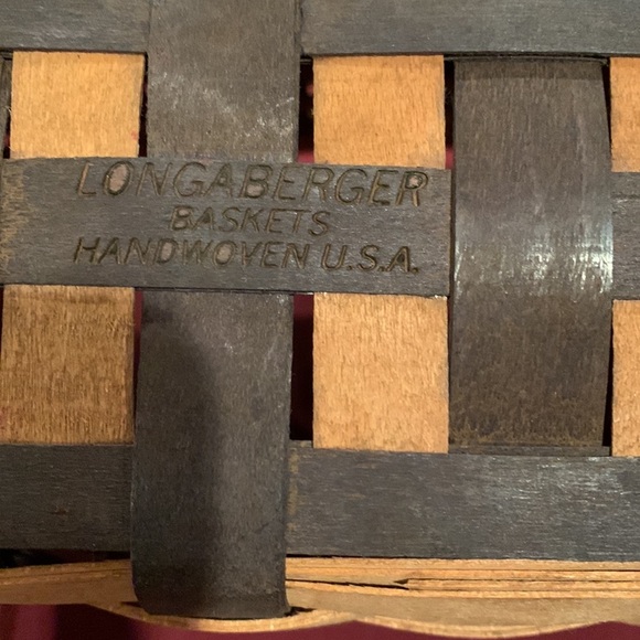 Longaberger Basket And Protector From 1988 - Picture 6 of 11